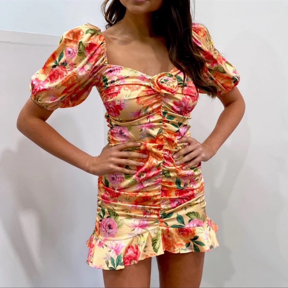 For Love & Lemons Versilla Mini Dress - Size Large